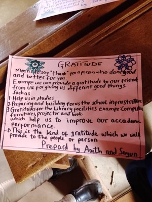 International Links: Gratitude