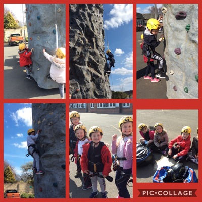 Year 1 Go Rock Climbing!
